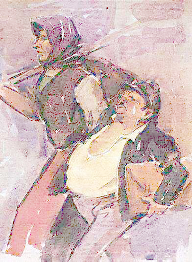 Чудомир, "Двамата от ТКЗС-то", 1963г.